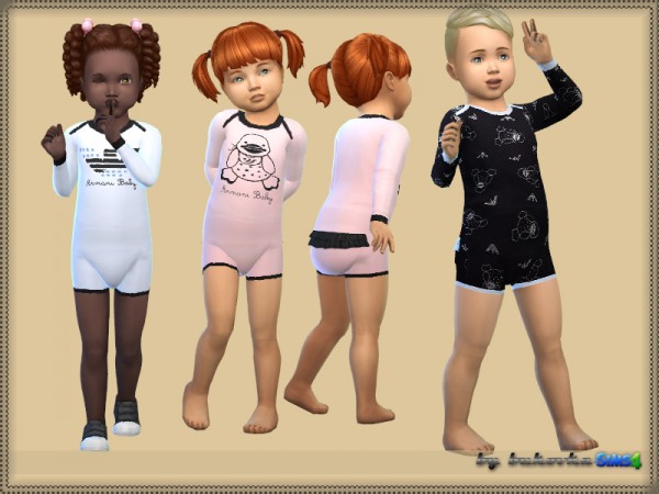  The Sims Resource: Kombidress Armani Baby by bukovka