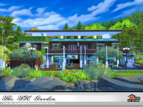  The Sims Resource: The TK Garden NoCC by Autaki