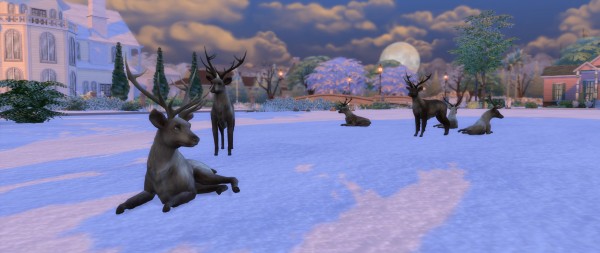  Mod The Sims: Big Antlers by TheKalino