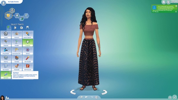  Mod The Sims: Spiritual Trait by SubmarineSims
