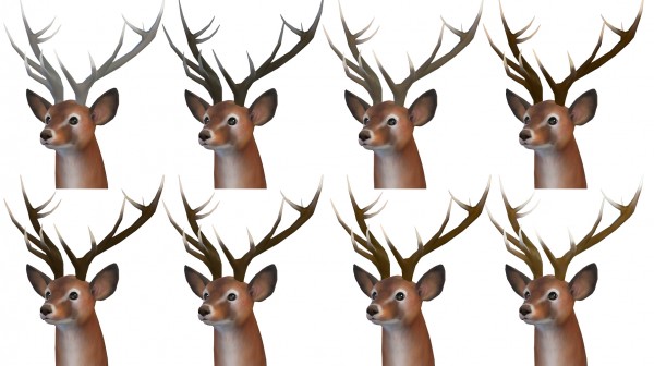  Mod The Sims: Big Antlers by TheKalino