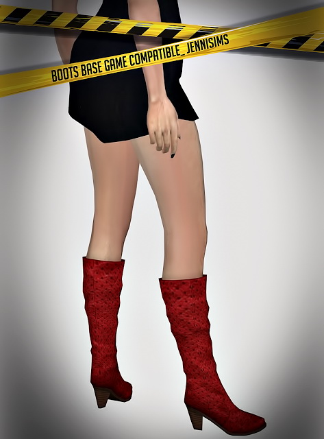  Jenni Sims: Boots Base Game compatible