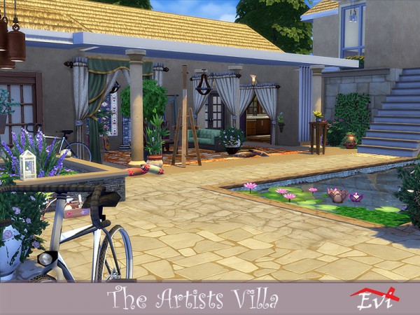  The Sims Resource: The Artists Villa by evi