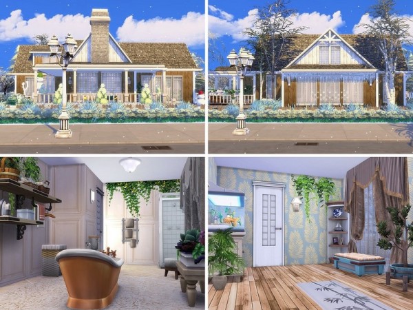  The Sims Resource: Winter Bungalow by MychQQQ