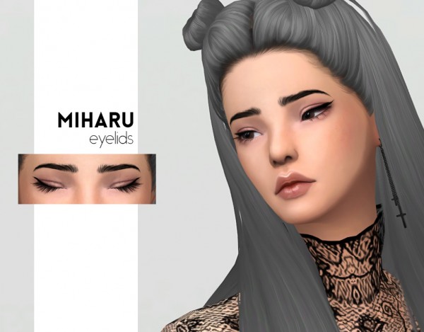  Simsworkshop: Miharu Eyelids