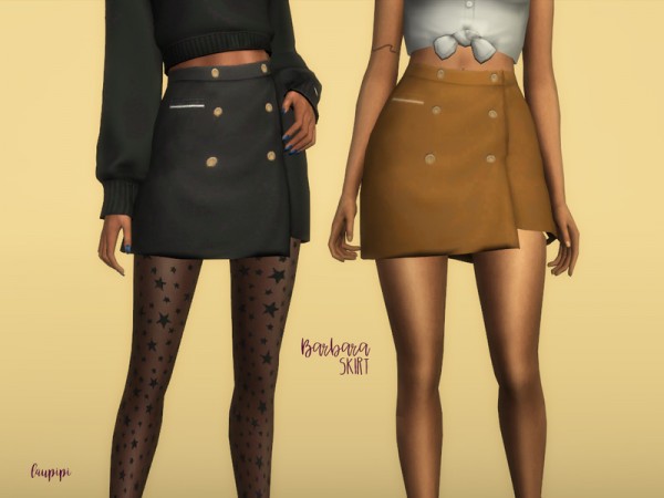  The Sims Resource: Barbara Skirt by laupipi
