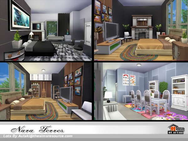  The Sims Resource: Nara Terres house NoCC by autaki