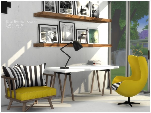  The Sims Resource: Era livingroom furniture by Severinka