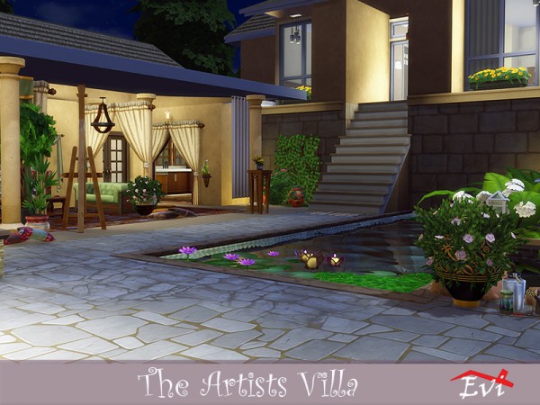  The Sims Resource: The Artists Villa by evi