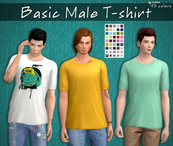  Tukete: Basic T shirts Set