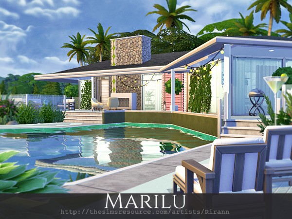  The Sims Resource: Marilu house by Rirann