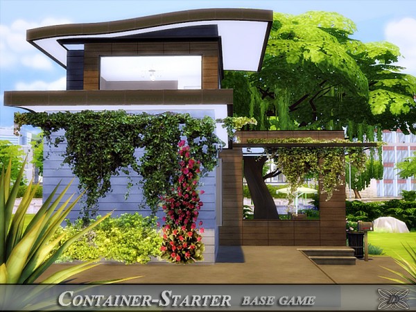  The Sims Resource: Container Starter house by Danuta720