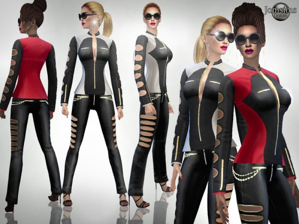  The Sims Resource: Reggiano outfit by jomsims