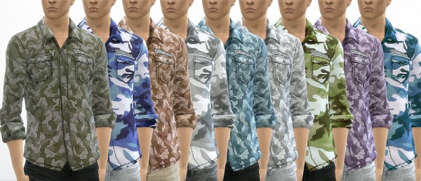  OleSims: Male shirt and jeans