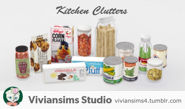  Vivian Sims: Kitchen clutters