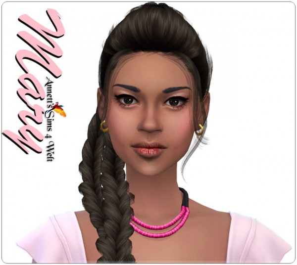  Annett`s Sims 4 Welt: Model Mary