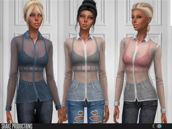  The Sims Resource: Shirt 96 by ShakeProductions