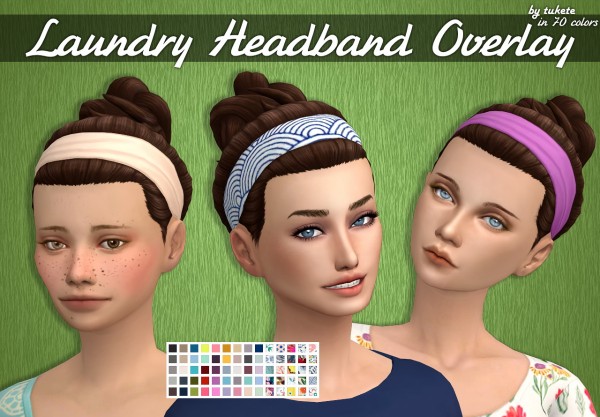  Tukete: Laundry Headband Overlay
