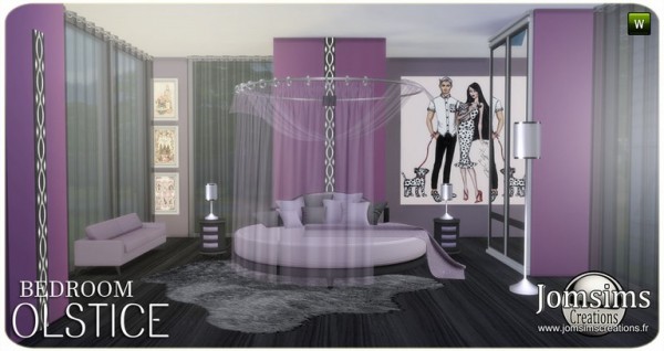  Jom Sims Creations: Olstice bedroom