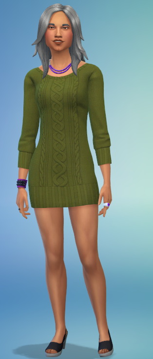  Simsworkshop: Fall Sweater Dresses by Fruitcakesimmer