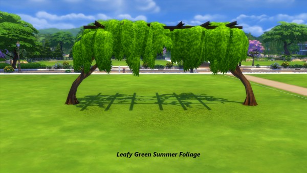  Mod The Sims: Four Seasons Tree Trellis by Snowhaze