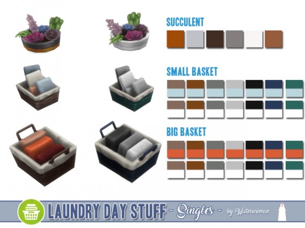  Akisima Sims Blog: Laundry Day Stuff „Singles“