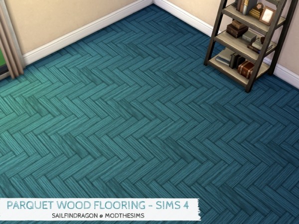  Mod The Sims: Parquet Wood Flooring by sailfindragon