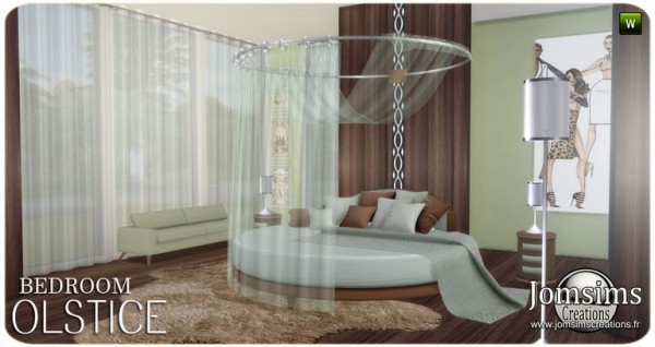  Jom Sims Creations: Olstice bedroom