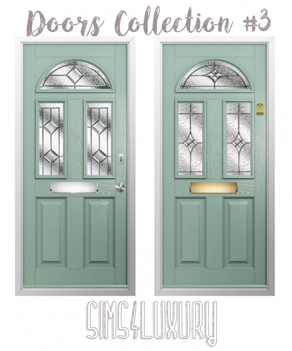  Sims4Luxury: Door Collection 3