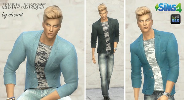  OleSims: Male sweatshirt and jacket