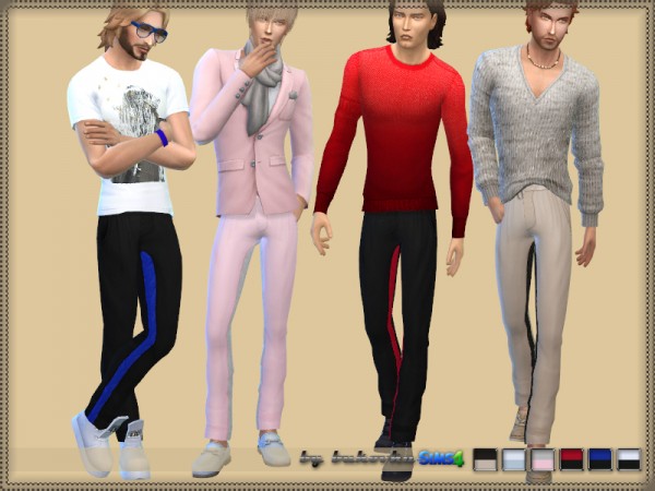  The Sims Resource: Pants Male by bukovka