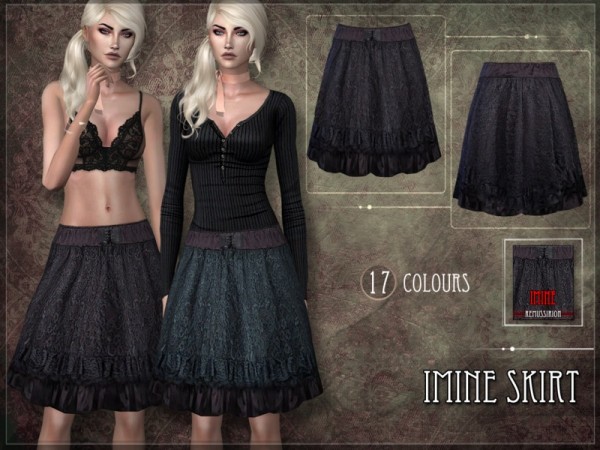  The Sims Resource: Imine Skirt by RemusSirion