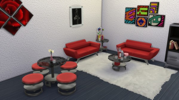  La Luna Rossa Sims: Bernies Living Room
