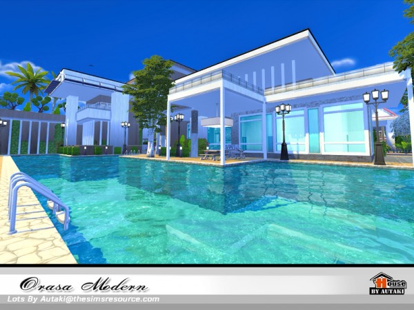  The Sims Resource: Orasa Modern NoCC by Autaki