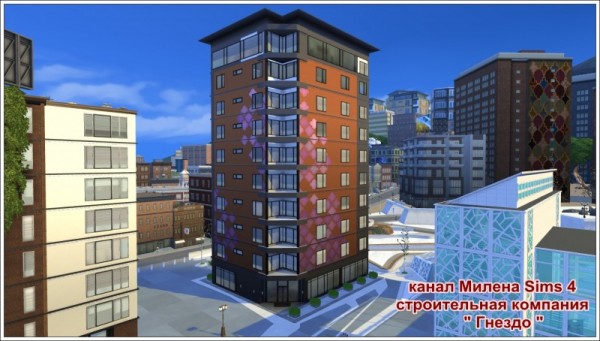  Sims 3 by Mulena: Apartment Dream