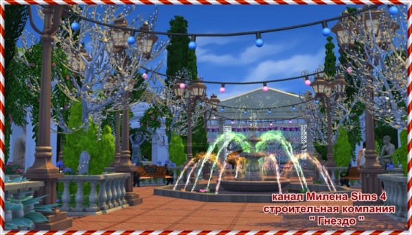  Sims 3 by Mulena: Park Magic Garden