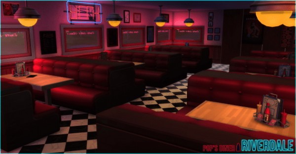  Akisima Sims Blog: Riverdale Pop’s Diner
