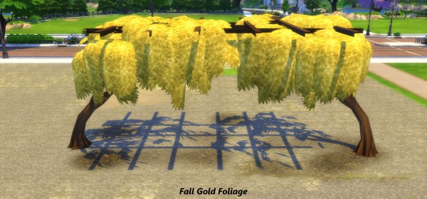  Mod The Sims: Four Seasons Tree Trellis by Snowhaze