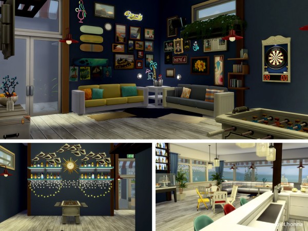  The Sims Resource: Beach Bar: The Sparkle by Lhonna