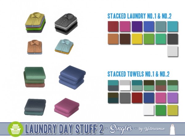  Akisima Sims Blog: Laundry Day Stuff 2 „Singles“