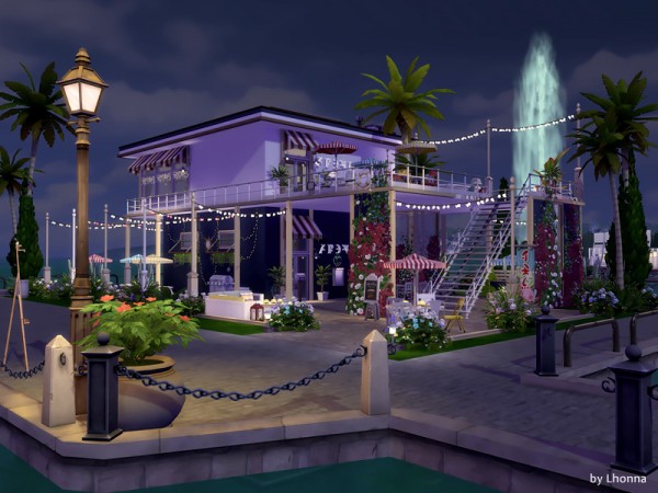  The Sims Resource: Beach Bar: The Sparkle by Lhonna