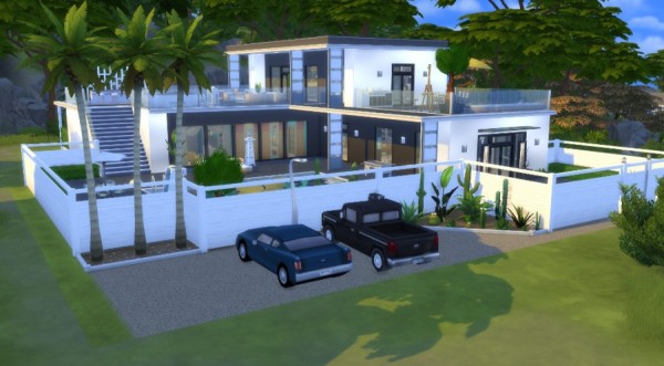  Sims Artists: Kenza house