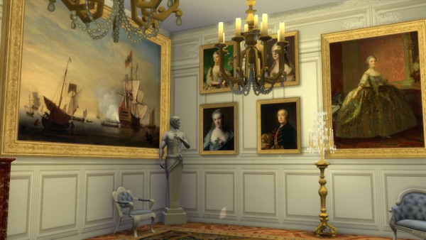  Regal Sims: Various 18th Century Paintings