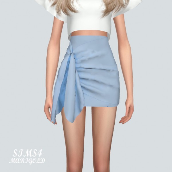  SIMS4 Marigold: Tied Wrap Skirt