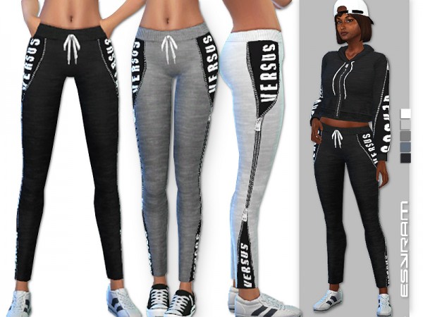  The Sims Resource: Pants with hidden Logo by EsyraM