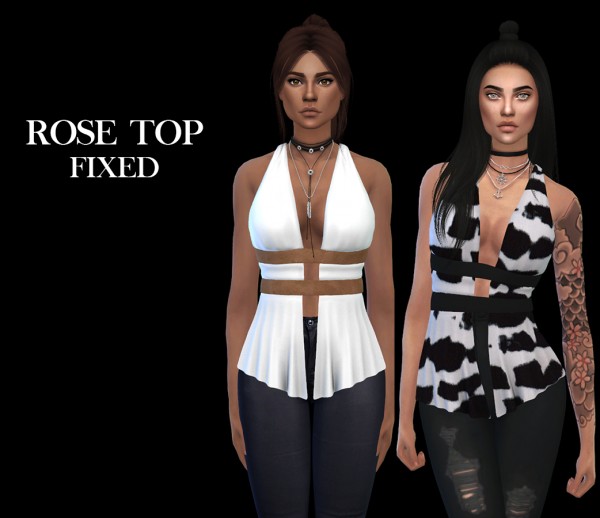  Leo 4 Sims: Rose top fixed