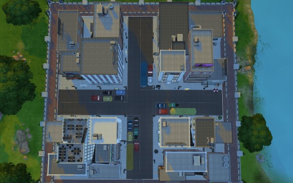  Mod The Sims: Inner City Block by catdenny