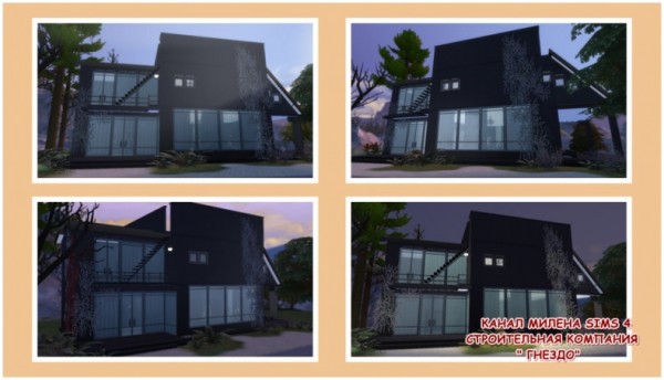  Sims 3 by Mulena: Black House