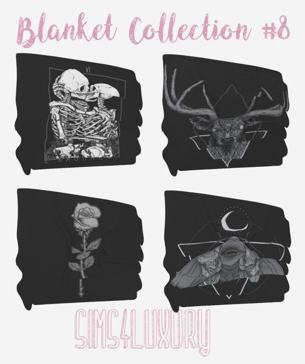  Sims4Luxury: Blanket Collection 8