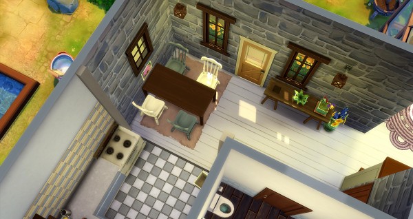  Studio Sims Creation: Chaumiere house